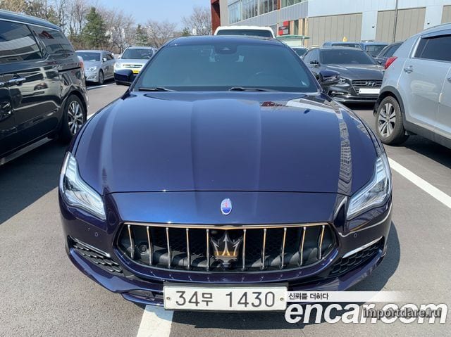 MASERATI QUATTROPORTE 2018 — 92 122 км, Корея — под ключ — фото 2