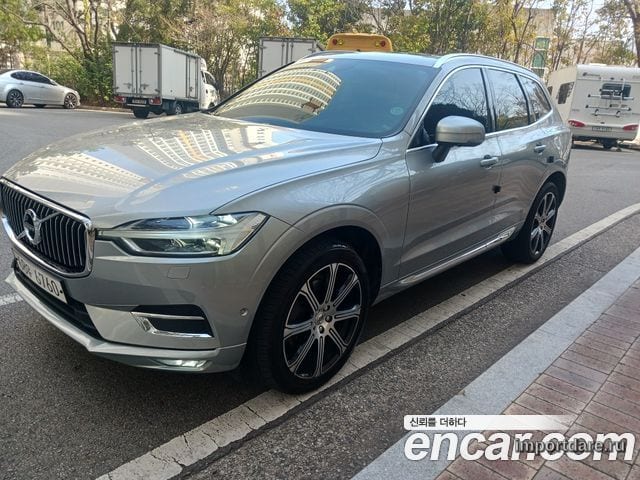VOLVO XC60 2019 — 210 000 км, светло-серебристый, Корея — под ключ — фото 1