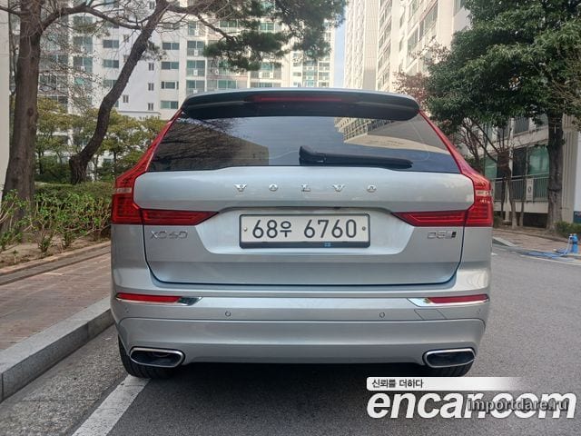 VOLVO XC60 2019 — 210 000 км, светло-серебристый, Корея — под ключ — фото 4