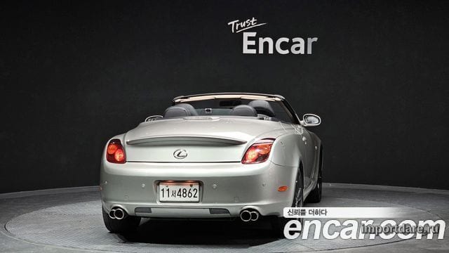 LEXUS SC430 2005 — 145 390 км, светло-золотистый, Корея — под ключ — фото 4