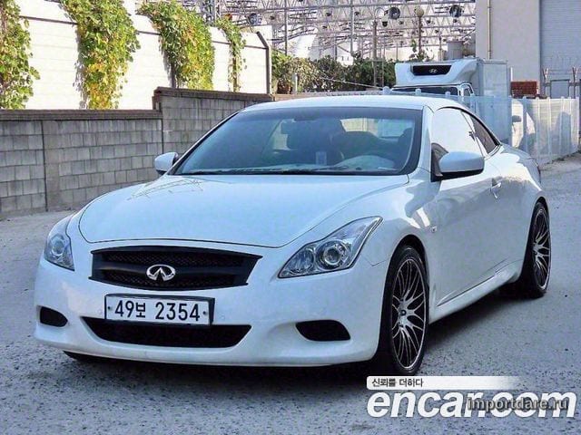 INFINITI G37 2009 — 100 450 км, белый, Корея — под ключ — фото 11
