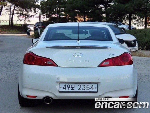 INFINITI G37 2009 — 100 450 км, белый, Корея — под ключ — фото 4