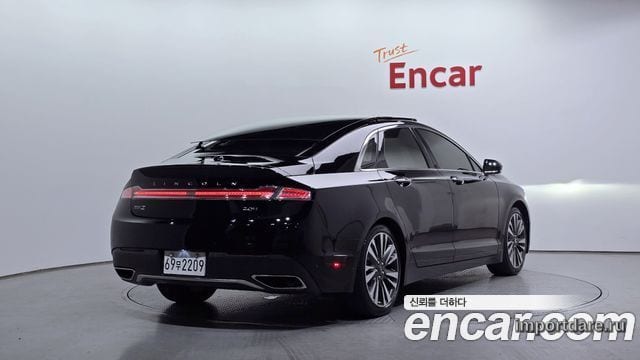LINCOLN MKZ 2018 — 107 757 км, чёрный, Корея — под ключ — фото 2