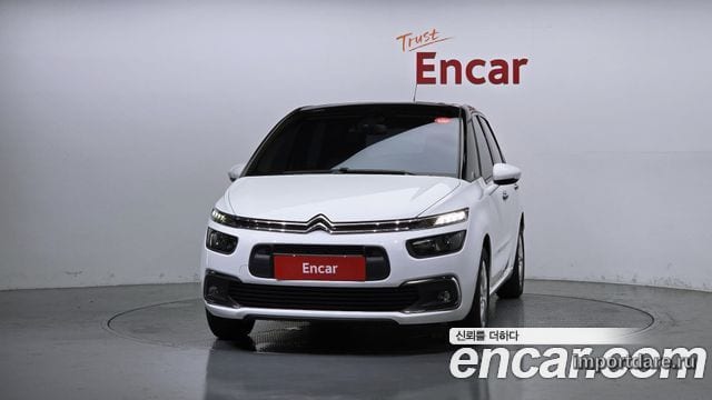 CITROEN C4 PICASSO 2017 — 43 053 км, белый, Корея — под ключ — фото 3