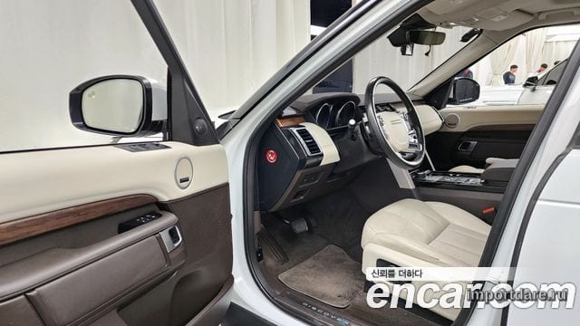 LAND ROVER DISCOVERY 5 2017 — 138 550 км, белый, Корея — под ключ — фото 10