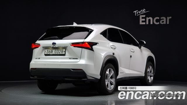 LEXUS NX300H 2017 — 142 246 км, белый, Корея — под ключ — фото 2