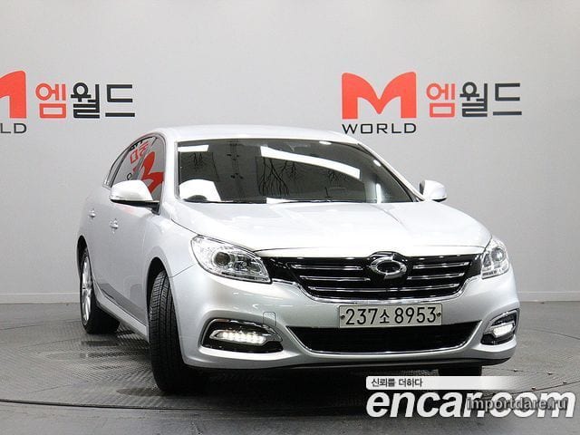 Renault Korea SM7 сзади