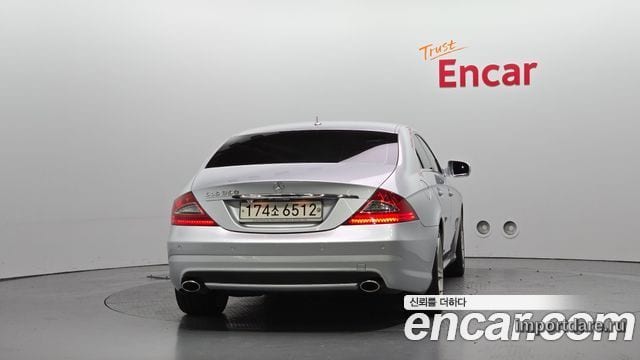 MERCEDES-BENZ CLS-CLASS W219 2010 — 119 917 км, серебристый, Корея — под ключ — фото 4