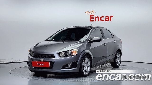 CHEVROLET AVEO SEDAN 2012 — 40 213 км, серебристый, Корея — под ключ — фото 1
