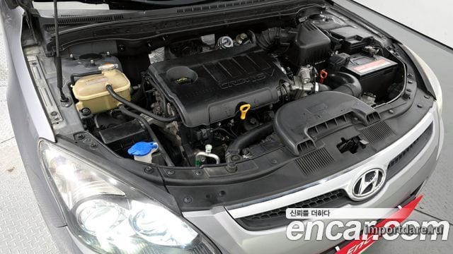 HYUNDAI I30 CW 2011 — 156 172 км, серебристо-серый, Корея — под ключ — фото 6