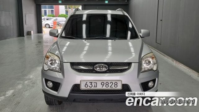 KIA NEW SPORTAGE 2009 — 188 376 км, серебристый, Корея — под ключ — фото 3