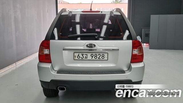 KIA NEW SPORTAGE 2009 — 188 376 км, серебристый, Корея — под ключ — фото 4
