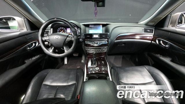 INFINITI M56 2011 — 211 370 км, серебристо-серый, Корея — под ключ — фото 7