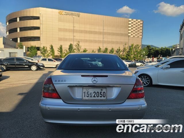 MERCEDES-BENZ E-CLASS W211 2004 — 118 800 км, серебристый, Корея — под ключ — фото 6