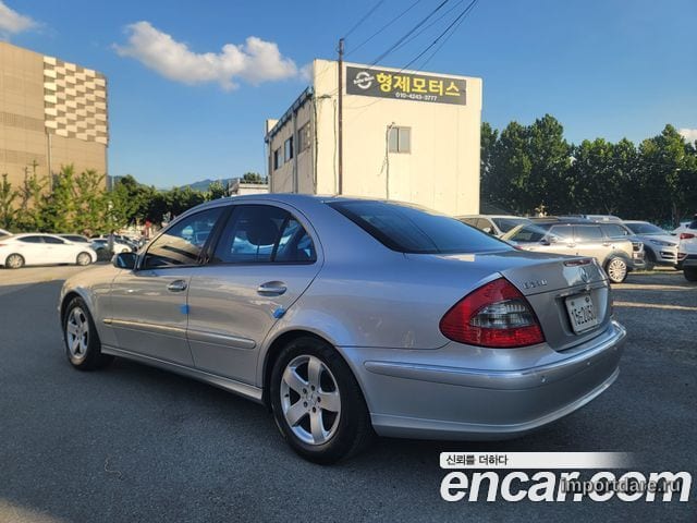 MERCEDES-BENZ E-CLASS W211 2004 — 118 800 км, серебристый, Корея — под ключ — фото 7