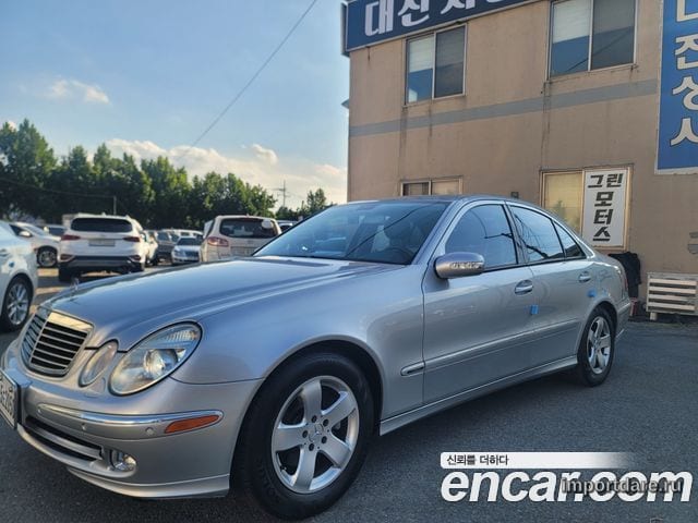 MERCEDES-BENZ E-CLASS W211 2004 — 118 800 км, серебристый, Корея — под ключ — фото 9