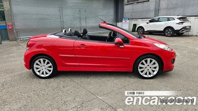 Peugeot 207CC сзади