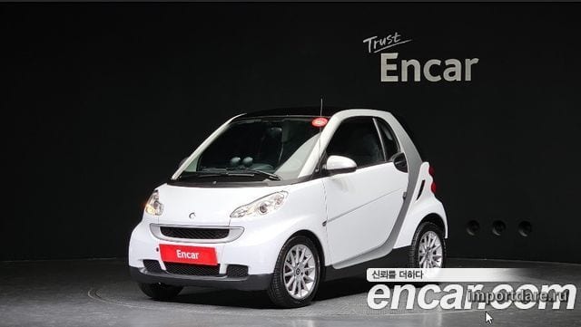 SMART FORTWO COUPE 2008 — 91 911 км, белый, Корея — под ключ — фото 11