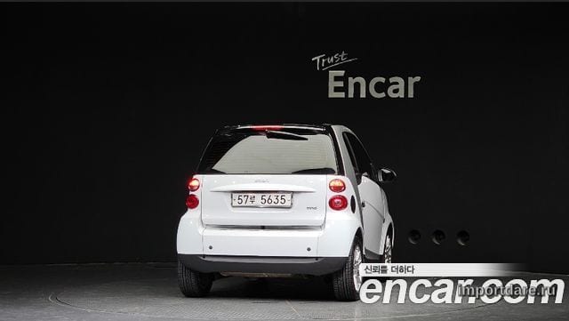 SMART FORTWO COUPE 2008 — 91 911 км, белый, Корея — под ключ — фото 4