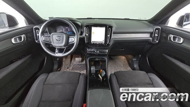VOLVO XC40 RECHARGE 2022 — 93 160 км, белый, Корея — под ключ — фото 7