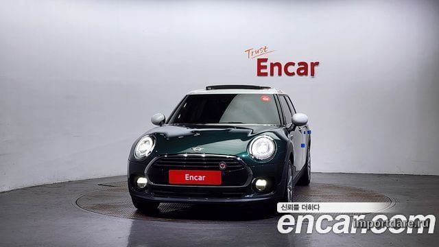 MINI COOPER D CLUBMAN 2019 — 89 753 км, зелёный, Корея — под ключ — фото 3