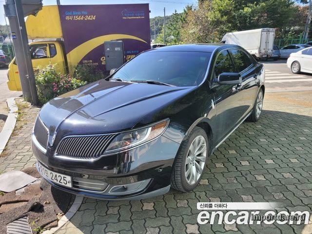 LINCOLN MKS 2013 — 140 000 км, чёрный, Корея — под ключ — фото 3