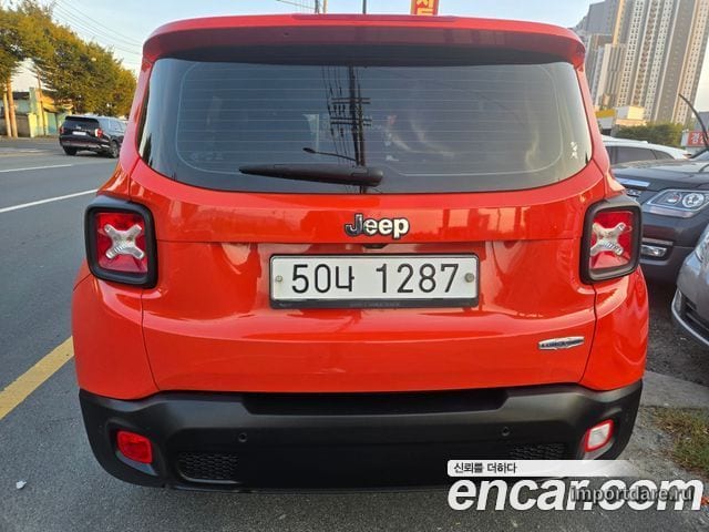 JEEP RENEGADE 2017 — 100 100 км, оранжевый, Корея — под ключ — фото 4