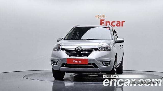 RENAULT KOREA QM5 NEO 2015 — 95 594 км, серебристо-серый, Корея — под ключ — фото 3