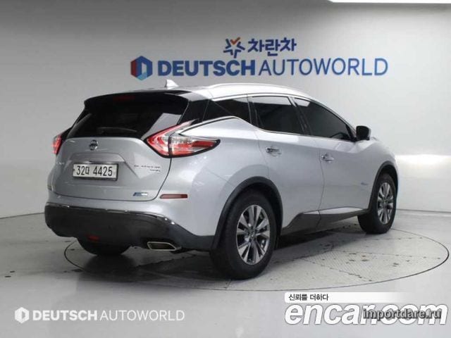 NISSAN MURANO (Z52) 2016 — 75 515 км, серебристый, Корея — под ключ — фото 2