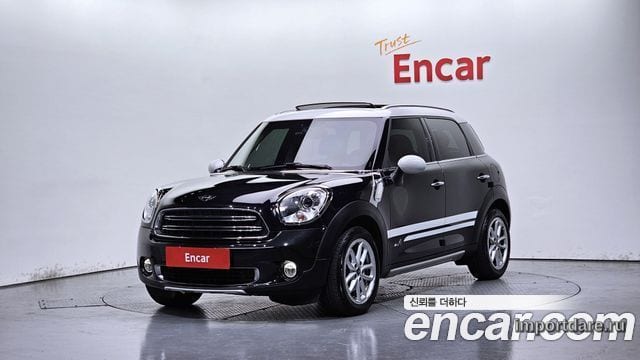 MINI COOPER D COUNTRYMAN 2015 — 113 592 км, белый, Корея — под ключ — фото 1
