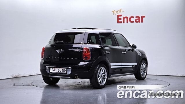 MINI COOPER D COUNTRYMAN 2015 — 113 592 км, белый, Корея — под ключ — фото 2