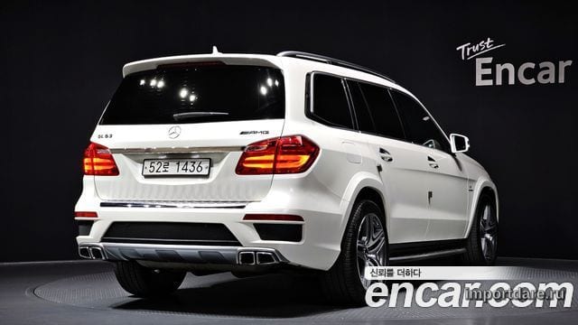 MERCEDES-BENZ GL-CLASS X166 2015 — 57 945 км, белый, Корея — под ключ — фото 2