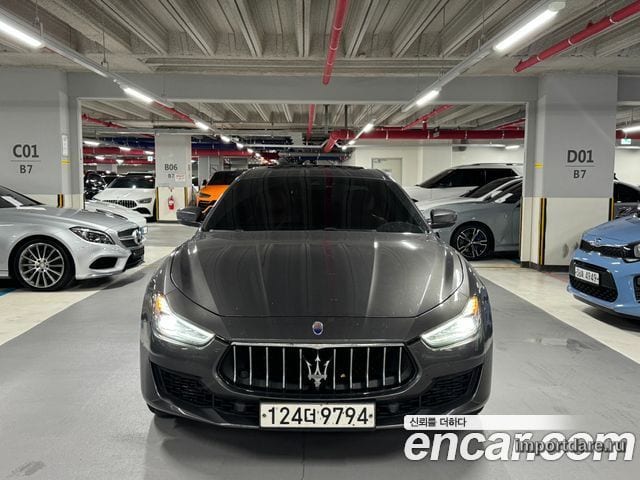 MASERATI GHIBLI 2020 — 45 455 км, светло-золотистый, Корея — под ключ — фото 1