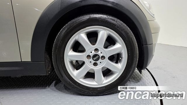 MINI COOPER CONVERTIBLE 2010 — 100 330 км, светло-золотистый, Корея — под ключ — фото 5