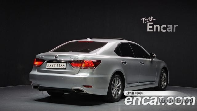 LEXUS LS460 2014 — 153 825 км, серебристый, Корея — под ключ — фото 2