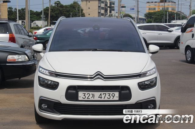 CITROEN GRAND C4 PICASSO 2017 — 103 782 км, белый, Корея — под ключ — фото 11