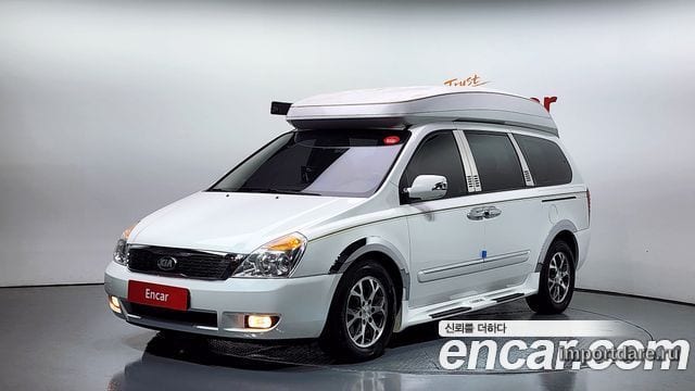 KIA CARNIVAL R 2014 — 149 400 км, белый, Корея — под ключ — фото 12