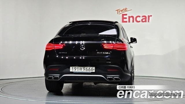 MERCEDES-BENZ GLE-CLASS W166 2019 — 70 013 км, чёрный, Корея — под ключ — фото 4