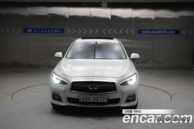 INFINITI Q50 2015 — 95 500 км, белый, Корея — под ключ — фото 5