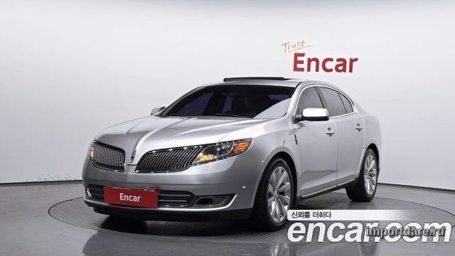 LINCOLN MKS 2013 — 150 078 км, серебристо-серый, Корея — под ключ — фото 1