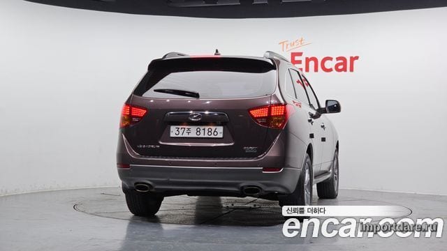 HYUNDAI VERACRUZ 2015 — 152 074 км, коричневый, Корея — под ключ — фото 4