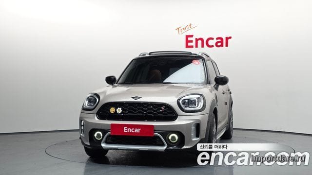 MINI COOPER S COUNTRYMAN 2022 — 47 296 км, светло-золотистый, Корея — под ключ — фото 3