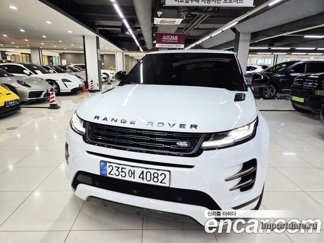LAND ROVER RANGE ROVER EVOQUE 2025 — 9 062 км, белый, Корея — под ключ — фото 1