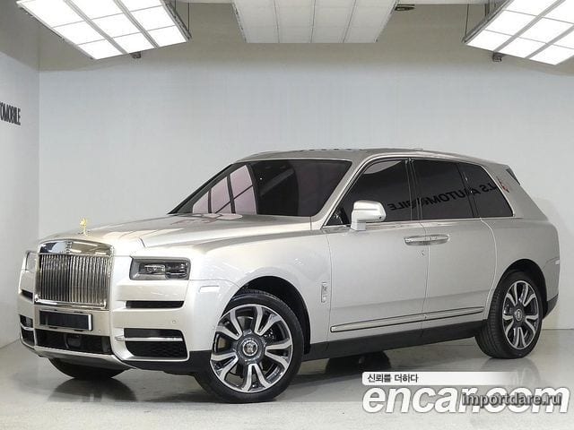 ROLLS-ROYCE CULLINAN 2023 — 9 200 км, серебристый, Корея — под ключ — фото 1