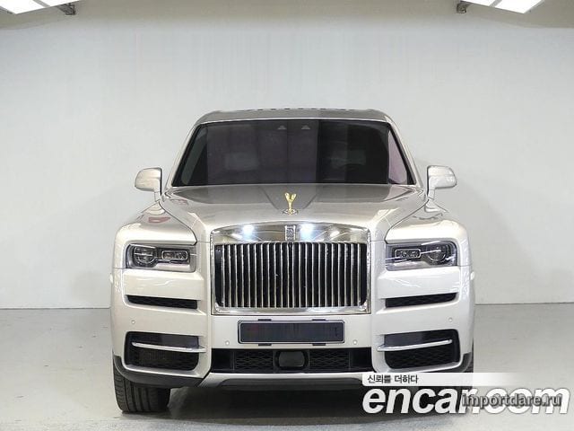 ROLLS-ROYCE CULLINAN 2023 — 9 200 км, серебристый, Корея — под ключ — фото 2