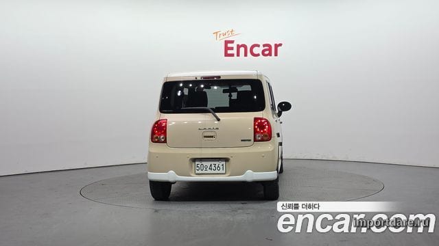 SUZUKI ALTO LAPIN 2013 — 113 325 км, белый-перламутр, Корея — под ключ — фото 4