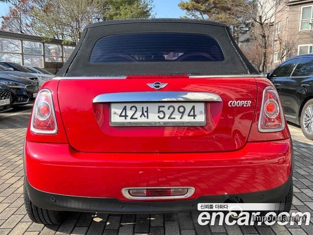 MINI COOPER CONVERTIBLE 2015 — 100 000 км, красный, Корея — под ключ — фото 5