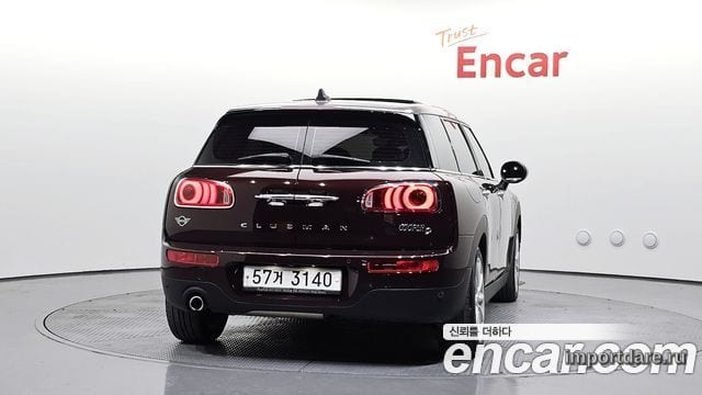 MINI COOPER D CLUBMAN 2019 — 150 635 км, коричневый, Корея — под ключ — фото 4