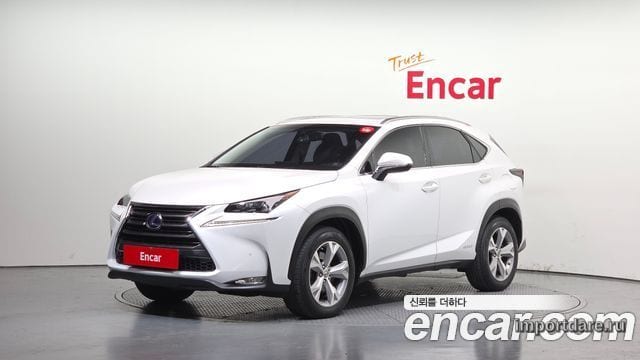 LEXUS NX300H 2015 — 149 424 км, белый, Корея — под ключ — фото 1