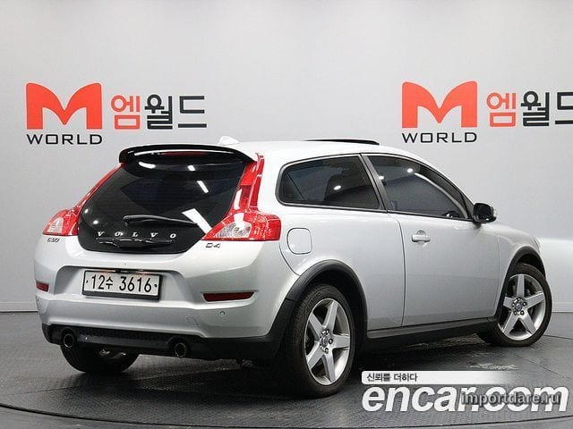 VOLVO C30 2012 — 160 000 км, серебристый, Корея — под ключ — фото 3